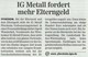 Pforzheimer Zeitung vom 01.08.2008 IG Metall fordert mehr Elterngeld