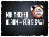 IG Metall Jugend: Wir machen Alarm - Für 5,5 Prozent!