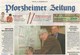 Pforzheimer Zeitung vom 22.11.2007. - DGB Chef für Altersteilzeit