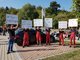 Protestaktion bei Mapal WWS in Pforzheim