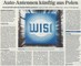 Autoantennen künftig aus Polen. Pforzheimer Zeitung vom 18.03.2008