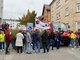 Protest bei den Tarifverhandlungen in Kornwestheim