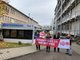 Warnstreik und Menschenkette bei Witzenmann Pforzheim