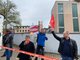 Warnstreik und Menschenkette bei Witzenmann Pforzheim