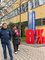 Warnstreik und Menschenkette bei Witzenmann Pforzheim
