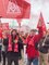 Warnstreik mit Kundgebung