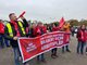 Warnstreik mit Kundgebung