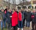 Pforzheimer:innen beim Aktionstag in Stuttgart