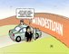 Cartoon zum Mindestlohn