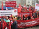 Massenhafte Proteste der Metallerinnen und Metaller in Karlsruhe