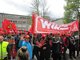 Demozug der Pforzheimer Metallerinnnen und Metaller