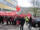 Demozug der Pforzheimer Metallerinnnen und Metaller